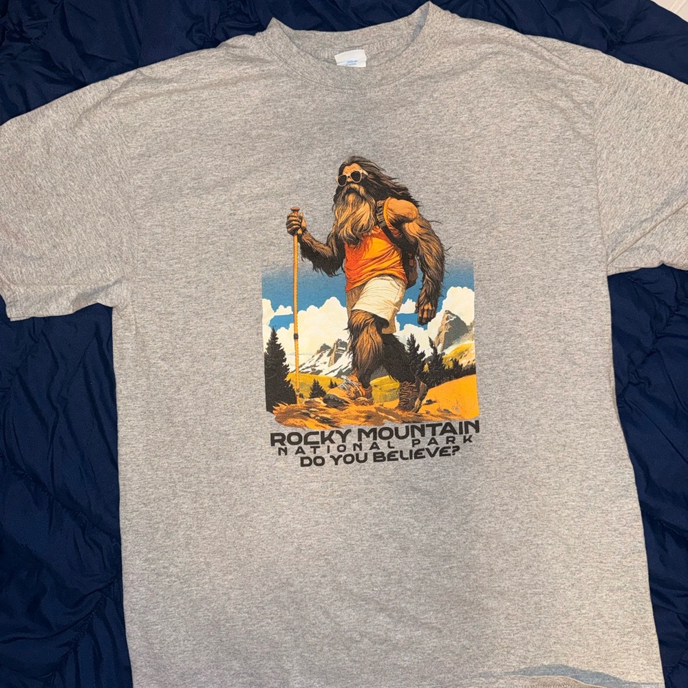Rocky Mountain National Park Gray T-Shirt